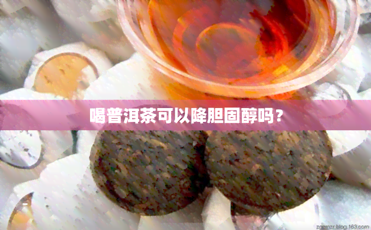 喝普洱茶可以降胆固醇吗？