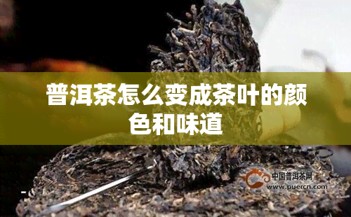 普洱茶怎么变成茶叶的颜色和味道