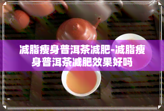 减脂瘦身普洱茶减肥-减脂瘦身普洱茶减肥效果好吗