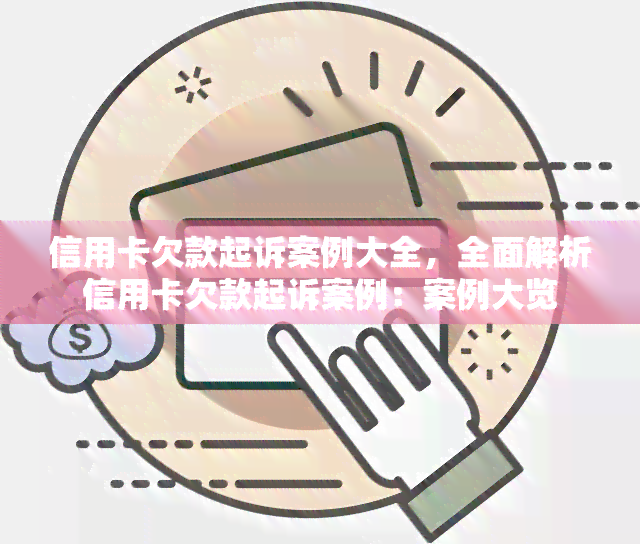 信用卡欠款起诉案例大全，全面解析信用卡欠款起诉案例：案例大览