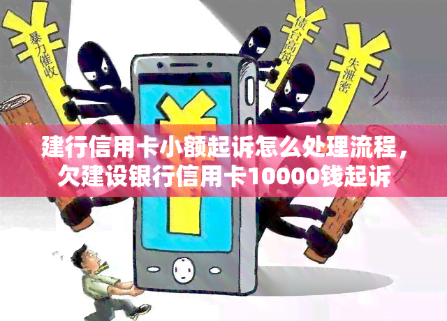 建行信用卡小额起诉怎么处理流程，欠建设银行信用卡10000钱起诉