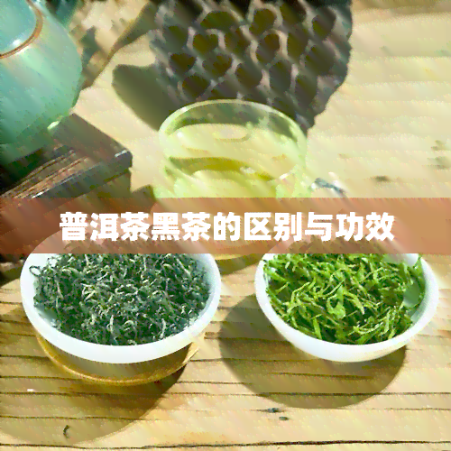 普洱茶黑茶的区别与功效