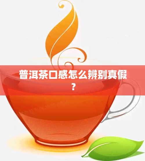 普洱茶口感怎么辨别真假？