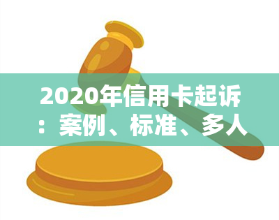 2020年信用卡起诉：案例、标准、多人数。