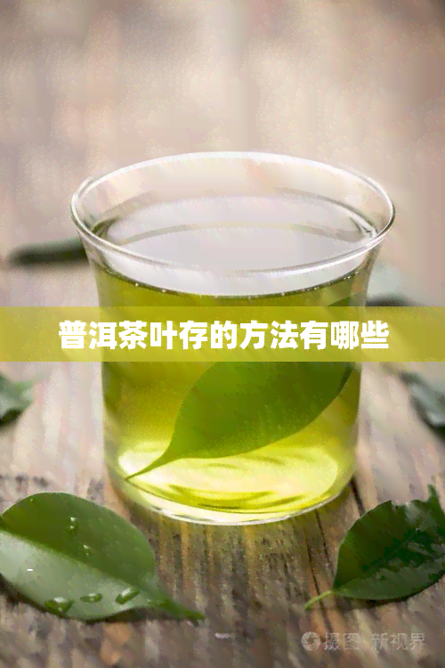 普洱茶叶存的方法有哪些