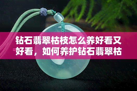 钻石翡翠枯枝怎么养好看又好看，如何养护钻石翡翠枯枝，让其美观又健康？