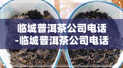 临城普洱茶公司电话-临城普洱茶公司电话号码