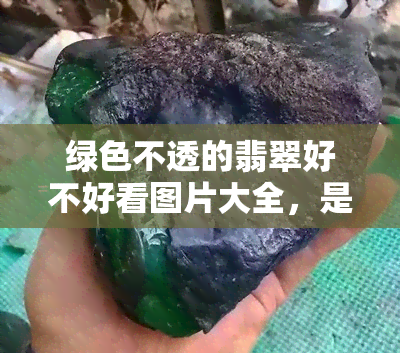 绿色不透的翡翠好不好看图片大全，是什么品种，淡绿色不透明的翡翠好吗？