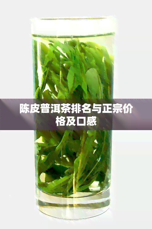 陈皮普洱茶排名与正宗价格及口感