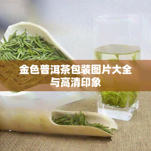 金色普洱茶包装图片大全与高清印象