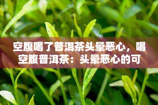 空腹喝了普洱茶头晕恶心，喝空腹普洱茶：头晕恶心的可能原因和应对方法