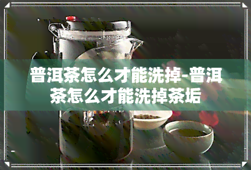 普洱茶怎么才能洗掉-普洱茶怎么才能洗掉茶垢