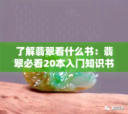 了解翡翠看什么书：翡翠必看20本入门知识书籍