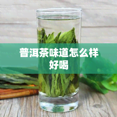 普洱茶味道怎么样好喝