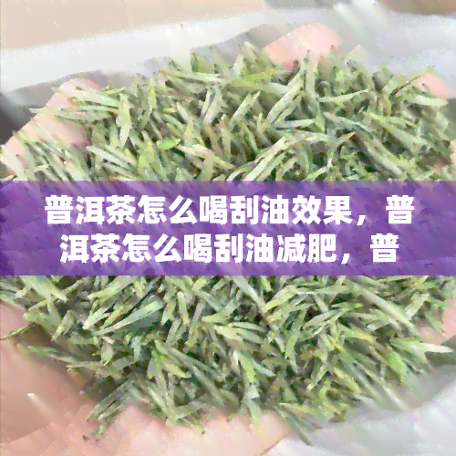 普洱茶怎么喝刮油效果，普洱茶怎么喝刮油减肥，普洱茶如何刮油，喝普洱茶刮油说法有依据吗?