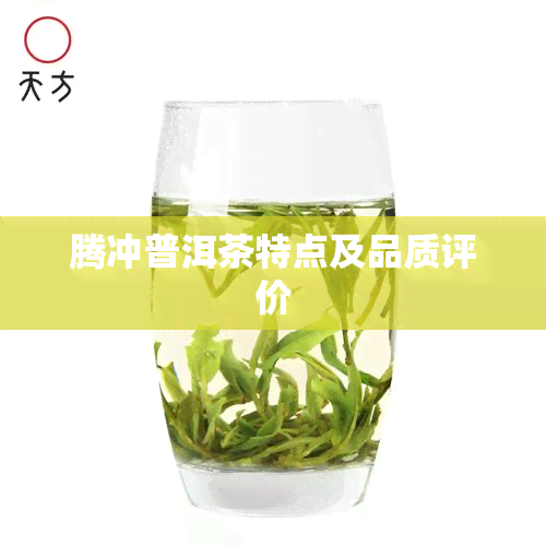 腾冲普洱茶特点及品质评价