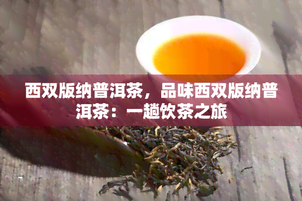 西双版纳普洱茶，品味西双版纳普洱茶：一趟饮茶之旅