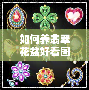 如何养翡翠花盆好看图片-如何养翡翠花盆好看图片大全