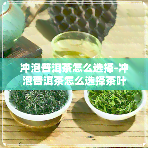 冲泡普洱茶怎么选择-冲泡普洱茶怎么选择茶叶