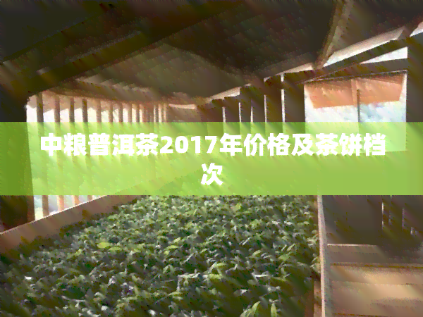 中粮普洱茶2017年价格及茶饼档次