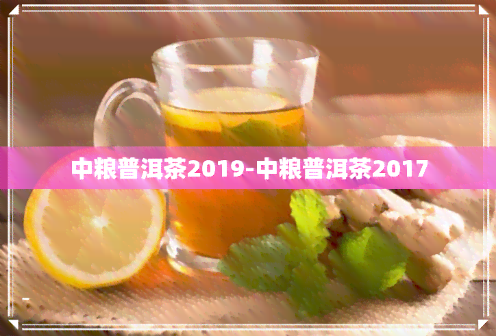 中粮普洱茶2019-中粮普洱茶2017