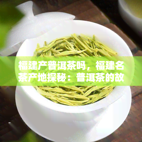 福建产普洱茶吗，福建名茶产地探秘：普洱茶的故乡是否在其中？