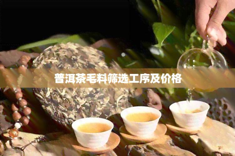 普洱茶毛料筛选工序及价格