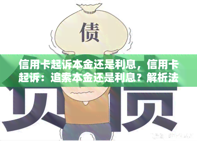 信用卡起诉本金还是利息，信用卡起诉：追索本金还是利息？解析法律纠纷的关键问题