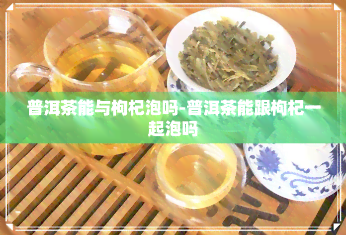 普洱茶能与枸杞泡吗-普洱茶能跟枸杞一起泡吗