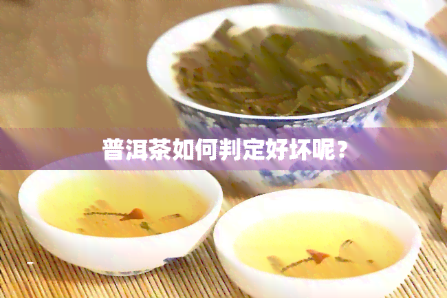 普洱茶如何判定好坏呢？