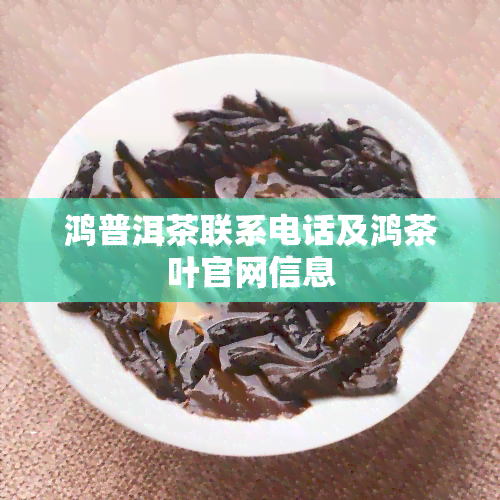 鸿普洱茶联系电话及鸿茶叶官网信息