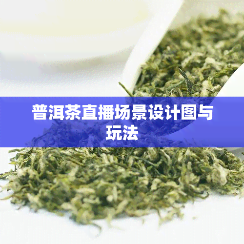 普洱茶直播场景设计图与玩法