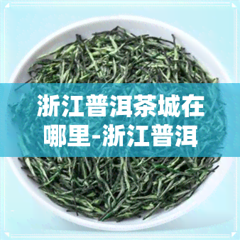 浙江普洱茶城在哪里-浙江普洱茶城在哪里啊