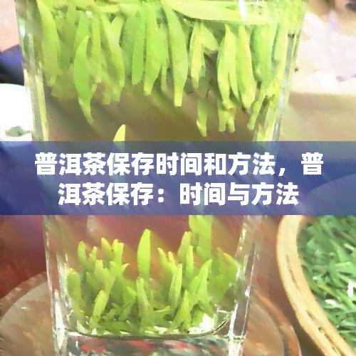 普洱茶保存时间和方法，普洱茶保存：时间与方法