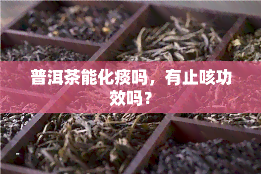 普洱茶能化痰吗，有止咳功效吗？