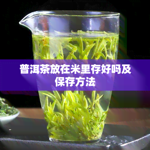 普洱茶放在米里存好吗及保存方法