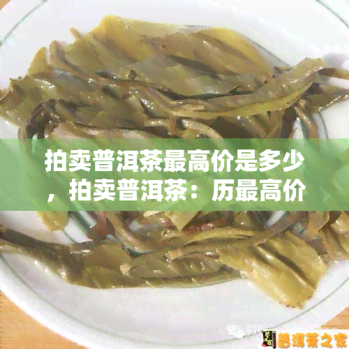 拍卖普洱茶更高价是多少，拍卖普洱茶：历更高价揭秘！