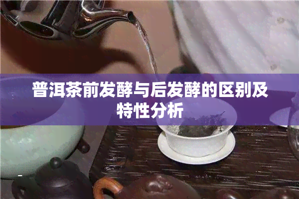 普洱茶前发酵与后发酵的区别及特性分析