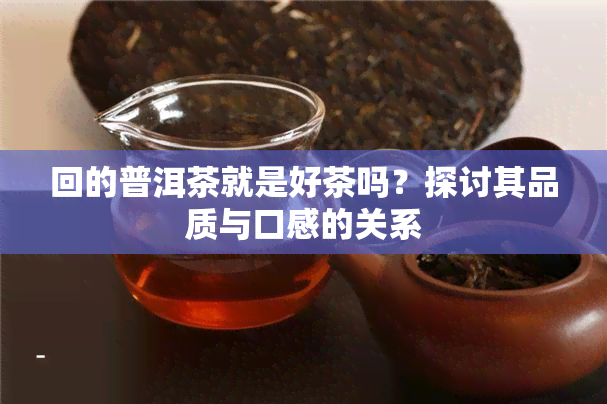 回的普洱茶就是好茶吗？探讨其品质与口感的关系