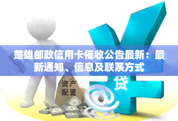 楚雄邮政信用卡公告最新：最新通知、信息及联系方式