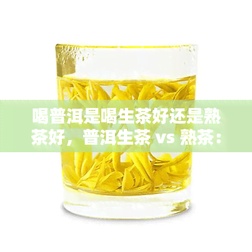 喝普洱是喝生茶好还是熟茶好，普洱生茶 vs 熟茶：哪个更适合你？