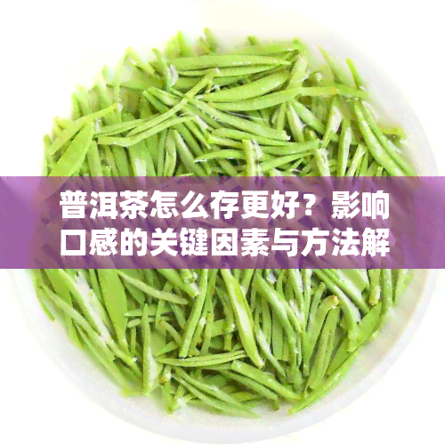 普洱茶怎么存更好？影响口感的关键因素与方法解析