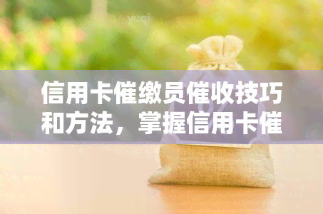 信用卡催缴员技巧和方法，掌握信用卡催缴员的技巧与方法，轻松应对逾期账款