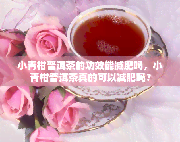 小青柑普洱茶的功效能减肥吗，小青柑普洱茶真的可以减肥吗？