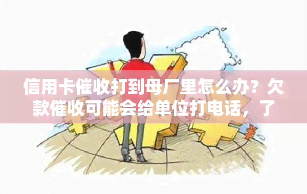 信用卡打到母厂里怎么办？欠款可能会给单位打电话，了解应对策略及在公司工作是否违法。