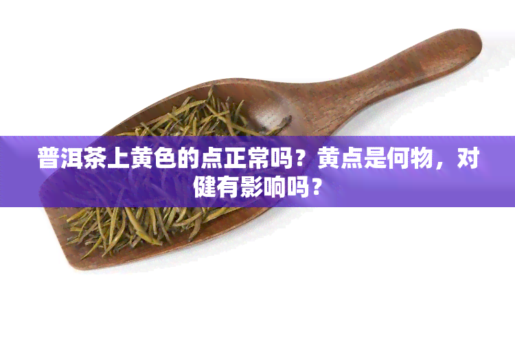 普洱茶上黄色的点正常吗？黄点是何物，对健有影响吗？