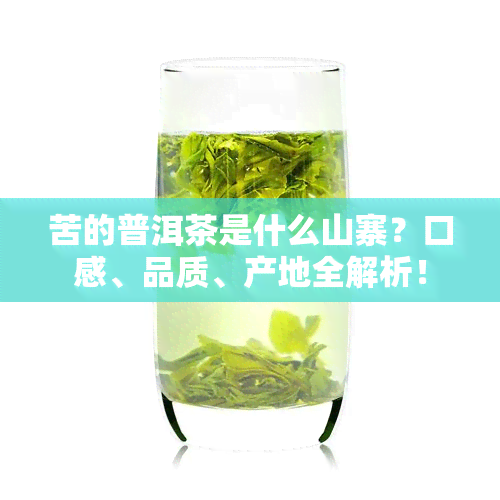 苦的普洱茶是什么山寨？口感、品质、产地全解析！