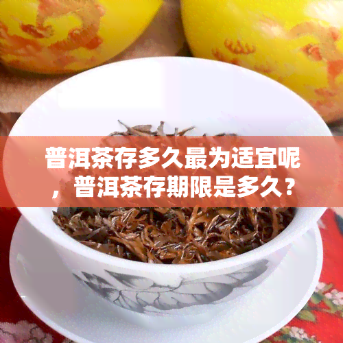 普洱茶存多久最为适宜呢，普洱茶存期限是多久？