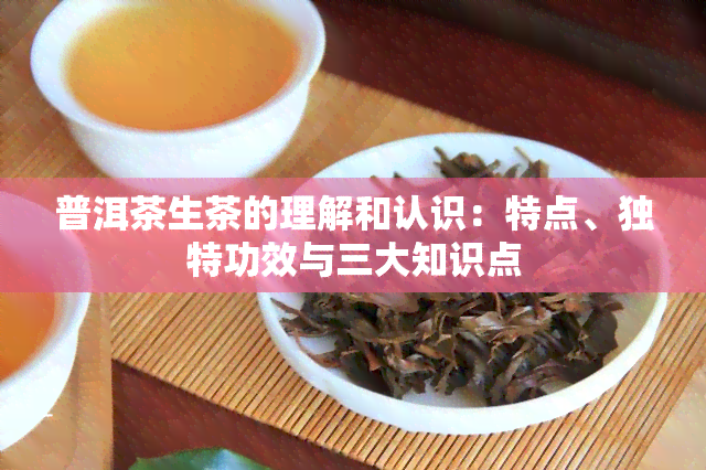 普洱茶生茶的理解和认识：特点、独特功效与三大知识点