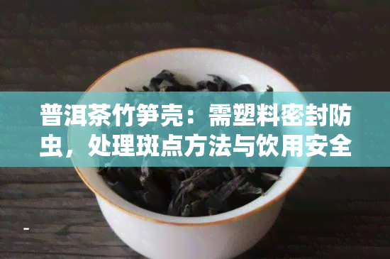 普洱茶竹笋壳：需塑料密封防虫，处理斑点方法与饮用安全